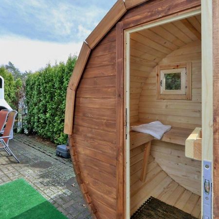 Seepark Kirchheim Ferienhaus Bei Diane Mit Sauna Exterior photo